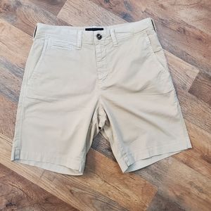 AE Mens Ne(x)t Level Flex Khaki Shorts NWOT